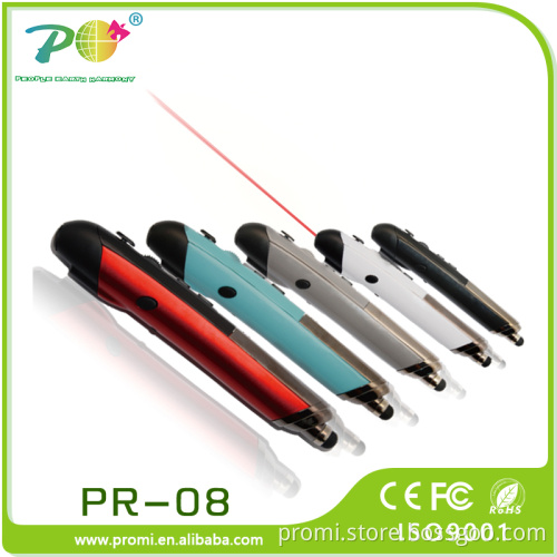 Ergonomic laser pointer,wireless optical mouse, pen mouse 3 in 1 for fancy business gift